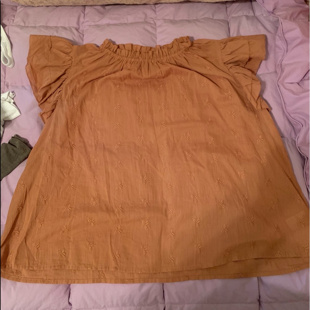 Thin blouse top, target.